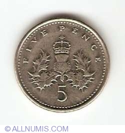 Image #1 of 5 Pence 2001