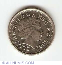 Image #2 of 5 Pence 2001