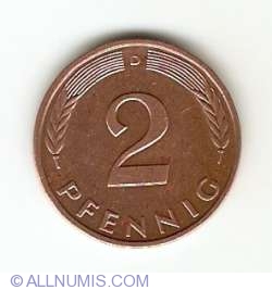 2 Pfennig 1980 D