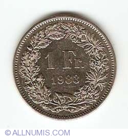 Image #1 of 1 Franc 1983
