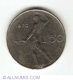 Image #1 of 50 Lire 1970