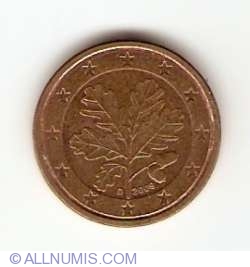Image #2 of 1 Euro Cent 2009 D