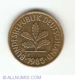 Image #2 of 5 Pfennig 1985 F