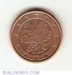 Image #2 of 1 Euro Cent 2005 G