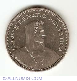 Image #2 of 5 Francs 1990