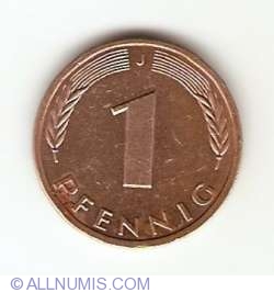Image #1 of 1 Pfennig 1980 J