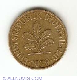 Image #2 of 10 Pfennig 1979 F