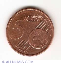 Image #1 of 5 Euro Cent 2009 A