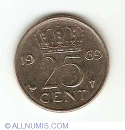 25 Centi 1969 (cocos)