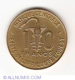 Image #1 of 10 Francs 1991 FAO