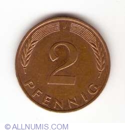 2 Pfennig 1995 J