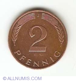 Image #1 of 2 Pfennig 1990 J