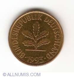 Image #2 of 5 Pfennig 1993 D