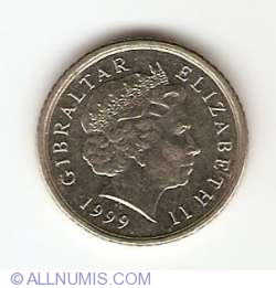 Image #2 of 5 Pence 1999