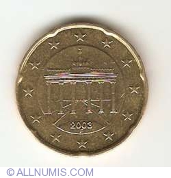 Image #2 of 20 Euro Cent 2003 F