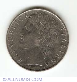 Image #2 of 100 Lire 1956