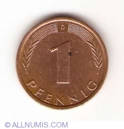 1 Pfennig 1971 D