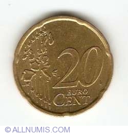 Image #1 of 20 Euro Cenţi 2002 F