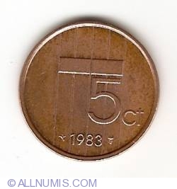 Image #1 of 5 Cents 1983