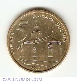 5 Dinari 2007