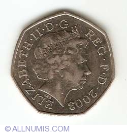 Image #2 of 50 Pence 2003