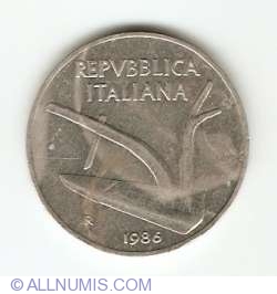 Image #2 of 10 Lira 1986