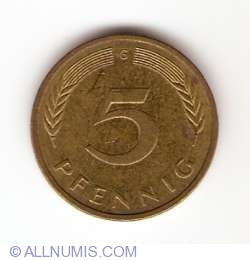 Image #1 of 5 Pfennig 1996 G