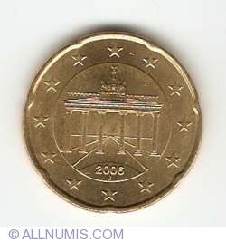 Image #2 of 20 Euro Cenţi 2006 J