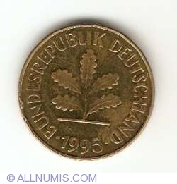 Image #2 of 5 Pfennig 1995 A