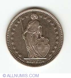 Image #2 of 1 Franc 1980