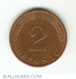 2 Pfennig 1984 G