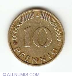 Image #1 of 10 Pfennig 1949 G