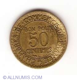 50 Centimes 1923