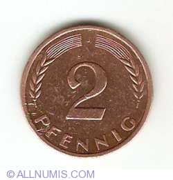 2 Pfennig 1971 J