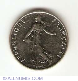 Image #2 of ½ Franc 1996