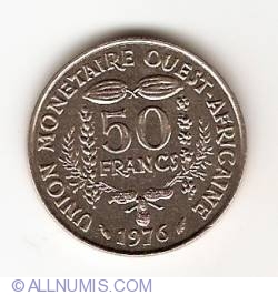 50 Francs 1976 FAO