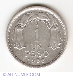 1 Peso 1956