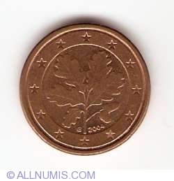 Image #2 of 1 Euro Cent 2004 G