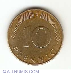 10 Pfennig 1973 G