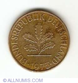 Image #2 of 10 Pfennig 1973 G