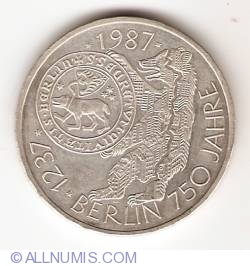 Image #2 of 10 Mărci 1987 J - 750 de ani de la atestarea orașului Berlin