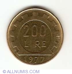 Image #1 of 200 Lire 1977