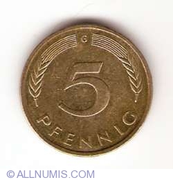 Image #1 of 5 Pfennig 1994 G