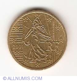 Image #2 of 10 Euro Cent 2001