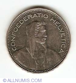 Image #2 of 5 Francs 1998