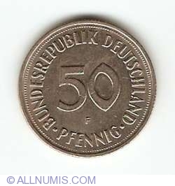 Image #1 of 50 Pfennig 1968 F