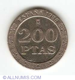 Image #1 of 200 Pesetas 1998