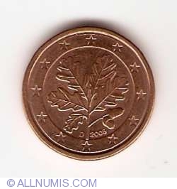 1 Euro Cent 2008 D