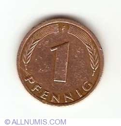 1 Pfennig 1984 F