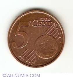 Image #1 of 5 Euro Cent 1999